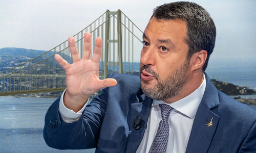 Salvini accelera sul ponte sullo stretto di Messina