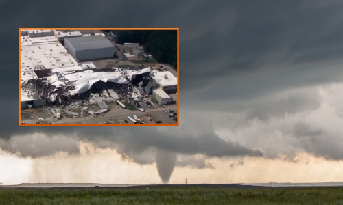Tornado devasta lo stabilimento Pfizer: le immagini
