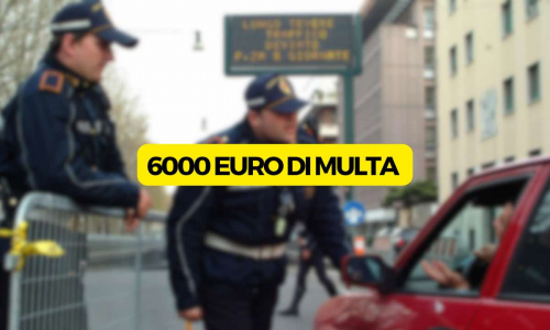 Codice della strada, controlli a raffica: 6000 euro di multa se non sei in regola